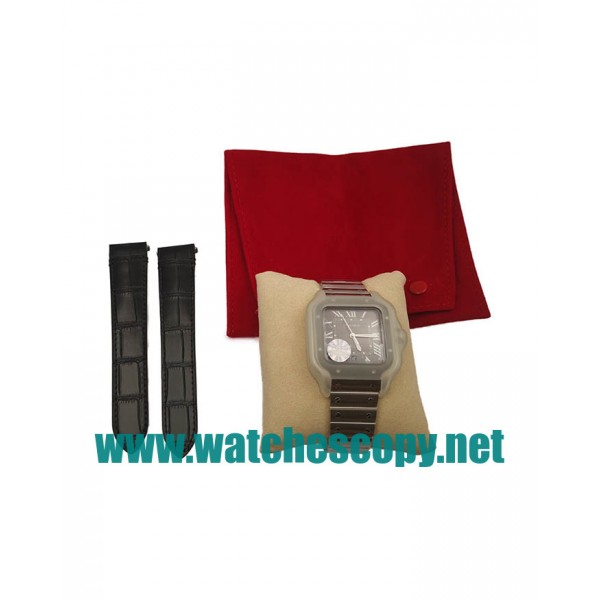 UK Top Quality Replica Cartier Santos WSSA0037 Watches With 37.5 MM Steel Cases For Sale