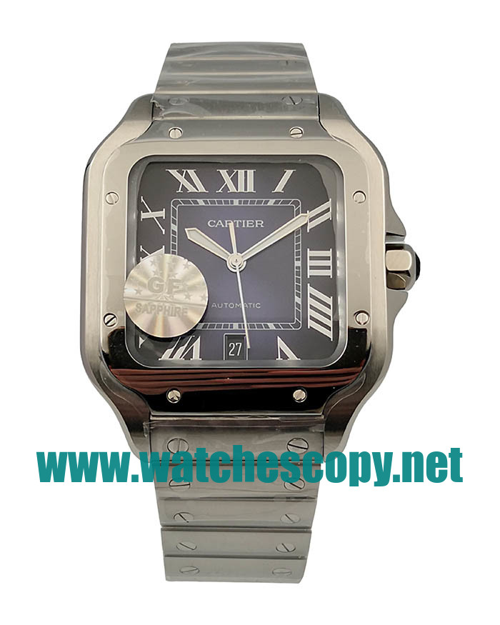 UK Top Quality Replica Cartier Santos WSSA0013 - 37.5 MM Watches With Steel Cases For Sale