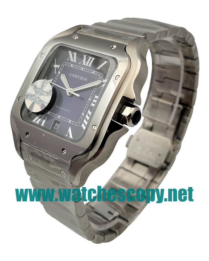 UK Top Quality Replica Cartier Santos WSSA0013 - 37.5 MM Watches With Steel Cases For Sale