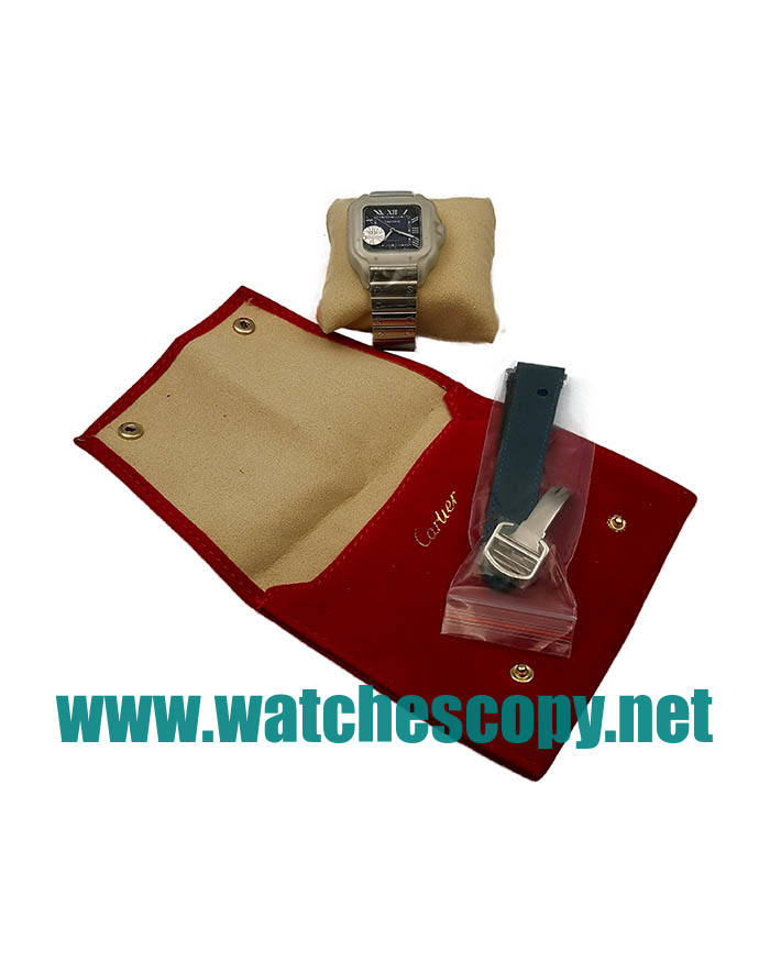UK Top Quality Replica Cartier Santos WSSA0013 - 37.5 MM Watches With Steel Cases For Sale