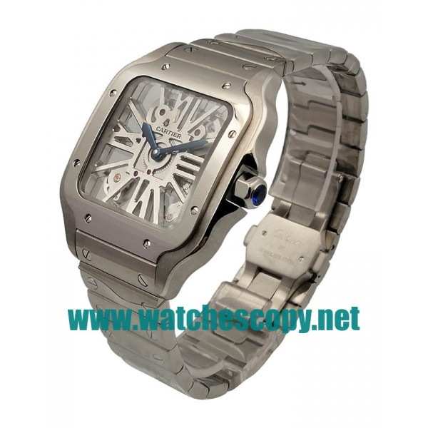 UK Online Replica Cartier Santos WHSA0015 - 37.5 MM Watches With Steel Cases