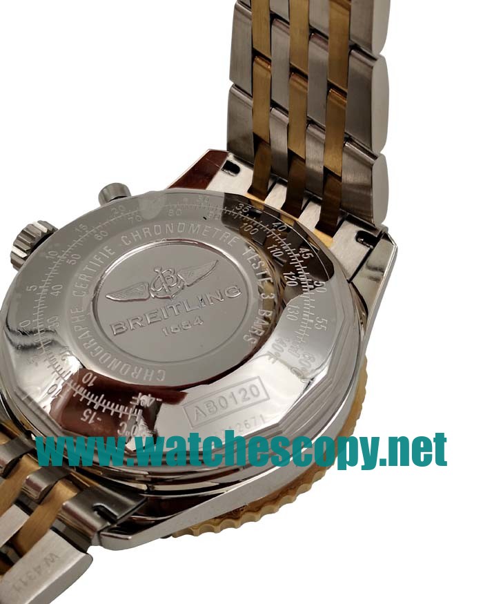 UK Best Quality Breitling Navitimer D23322 Fake Watches With White Dials For Men