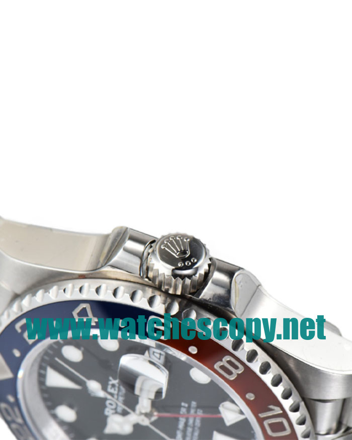 UK Top Quality Replica Rolex GMT-Master II 126710BLRO C Factory Stainless Steel Black Dial Swiss 3186 Watches