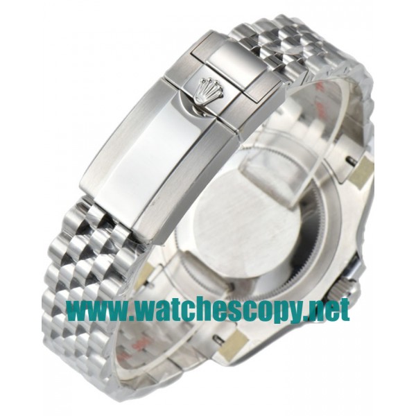 UK Top Quality Replica Rolex GMT-Master II 126710BLRO C Factory Stainless Steel Black Dial Swiss 3186 Watches