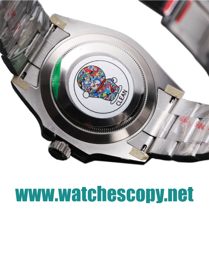 UK Perfect Replica Rolex GMT-Master II 116710LN C Factory Stainless Steel Black Dial Swiss 3186 Watches
