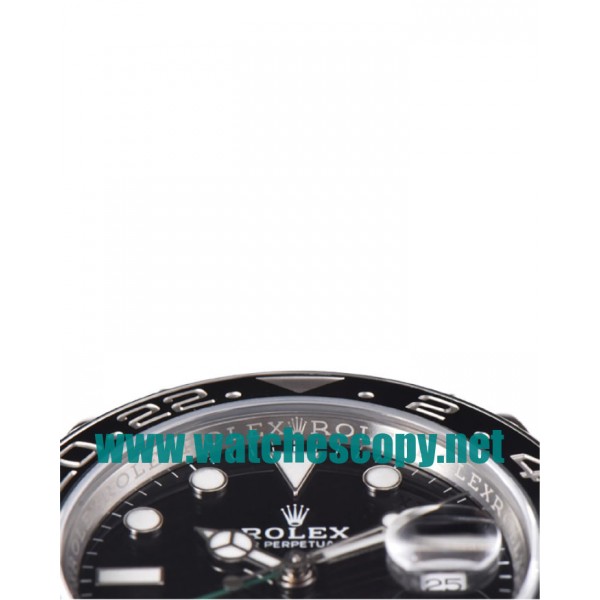 UK Perfect Replica Rolex GMT-Master II 116710LN C Factory Stainless Steel Black Dial Swiss 3186 Watches
