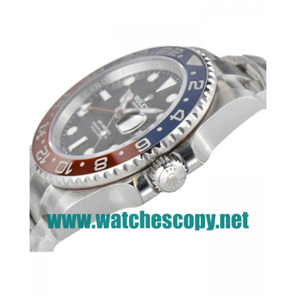 UK Swiss Made Replica Rolex GMT-Master II 126710BLRO C Factory Stainless Steel Black Dial Swiss 2836-2