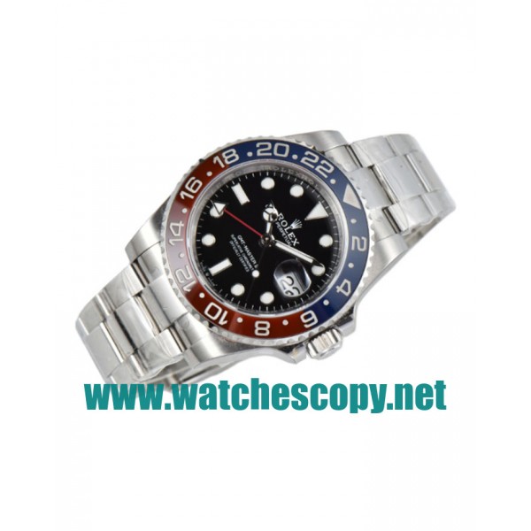 UK Swiss Made Replica Rolex GMT-Master II 126710BLRO C Factory Stainless Steel Black Dial Swiss 2836-2