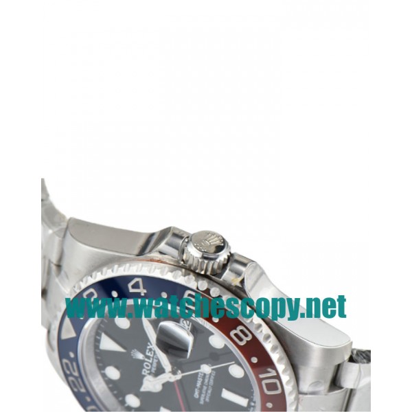 UK Swiss Made Replica Rolex GMT-Master II 126710BLRO C Factory Stainless Steel Black Dial Swiss 2836-2