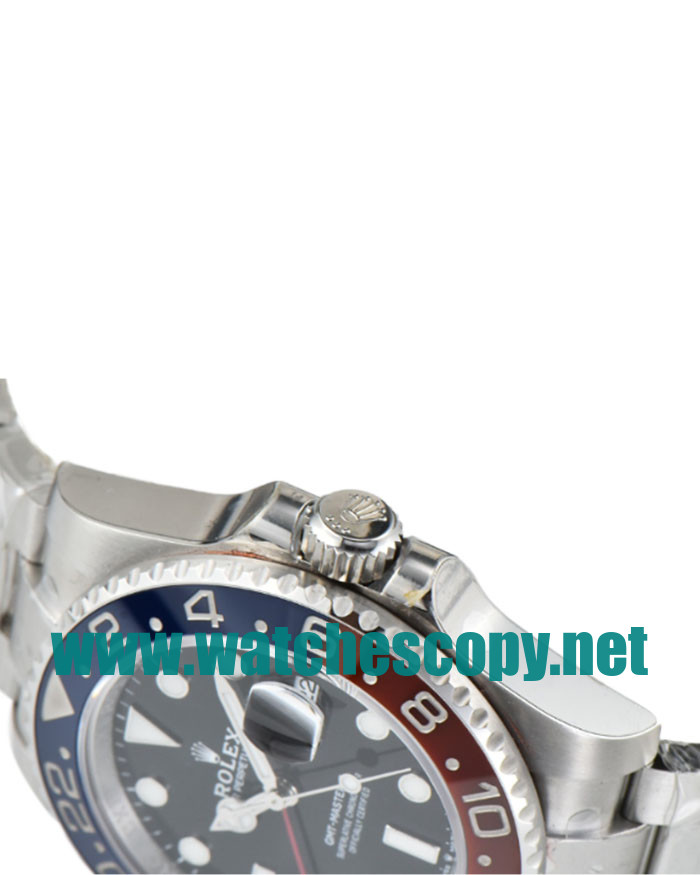 UK Swiss Made Replica Rolex GMT-Master II 126710BLRO C Factory Stainless Steel Black Dial Swiss 2836-2