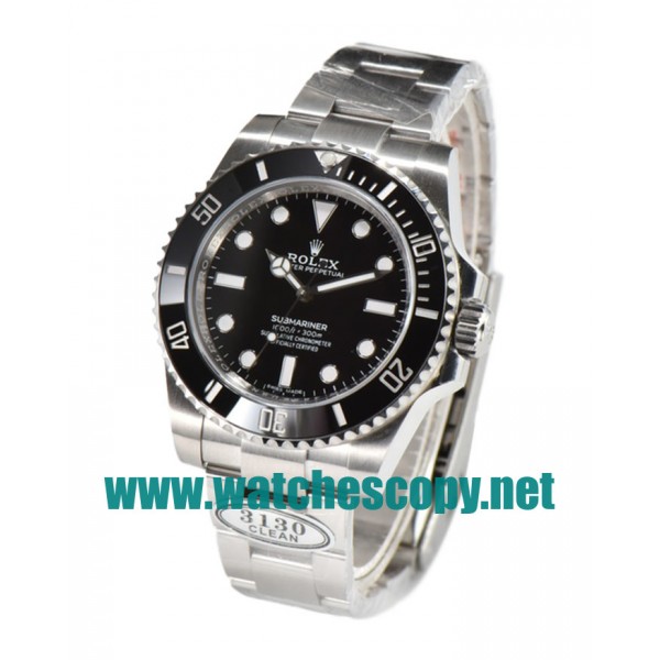 UK Top Quality Replica Rolex Submariner 114060 C Factory Stainless Steel Black Dial Swiss 3130 Watches