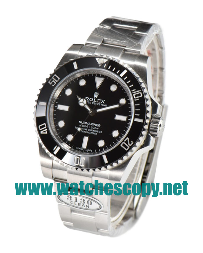 UK Top Quality Replica Rolex Submariner 114060 C Factory Stainless Steel Black Dial Swiss 3130 Watches