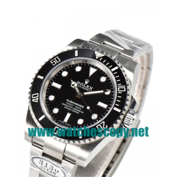 UK Top Quality Replica Rolex Submariner 114060 C Factory Stainless Steel Black Dial Swiss 3130 Watches