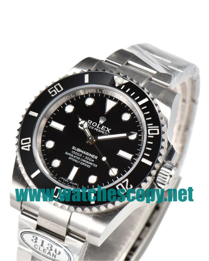 UK Top Quality Replica Rolex Submariner 114060 C Factory Stainless Steel Black Dial Swiss 3130 Watches