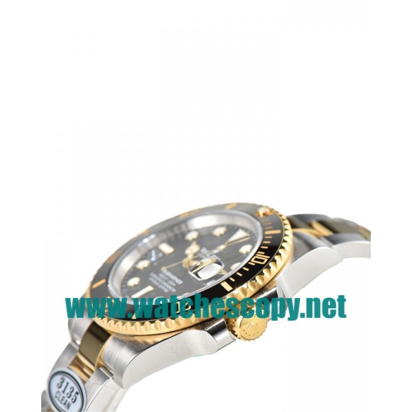 UK Swiss Made Replica Rolex Submariner 116613LN C Factory Stainless Steel & Gold Black Dial Swiss 3135