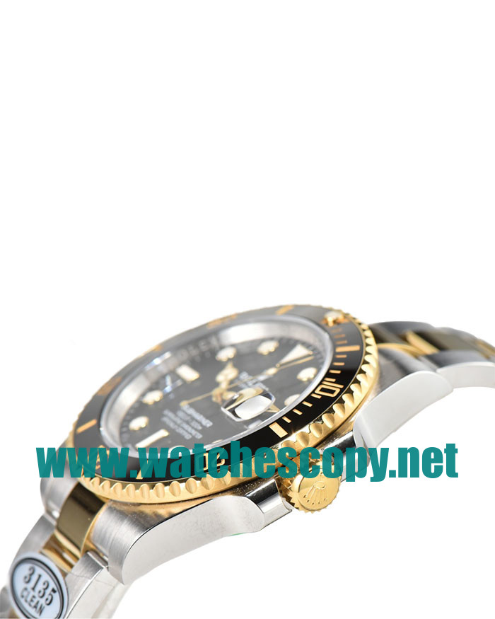 UK Swiss Made Replica Rolex Submariner 116613LN C Factory Stainless Steel & Gold Black Dial Swiss 3135
