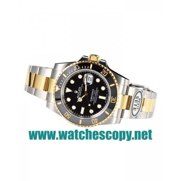 UK Swiss Made Replica Rolex Submariner 116613LN C Factory Stainless Steel & Gold Black Dial Swiss 3135