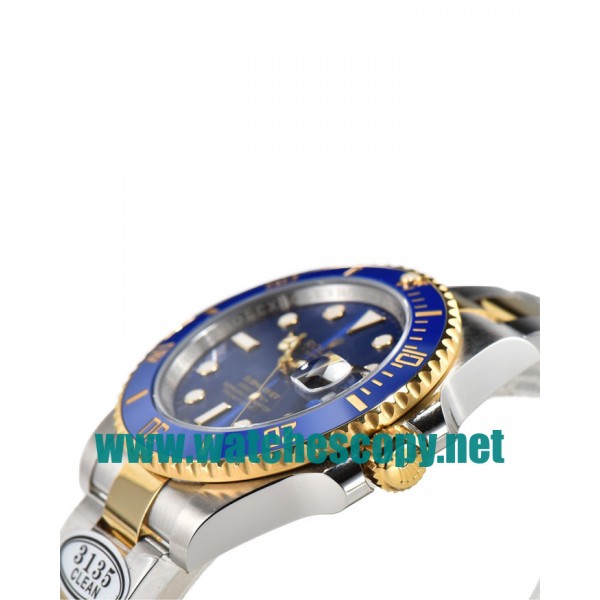 UK Best Quality Replica Rolex Submariner 116613LB C Factory Stainless Steel & Gold Blue Dial Swiss 3135 Watches