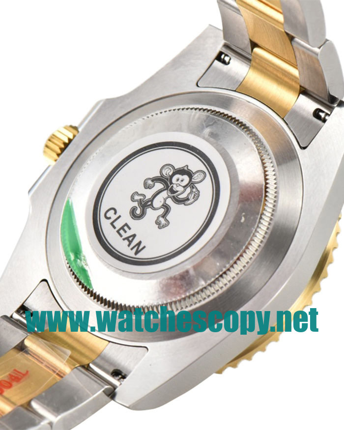UK Best Quality Replica Rolex Submariner 116613LB C Factory Stainless Steel & Gold Blue Dial Swiss 3135 Watches