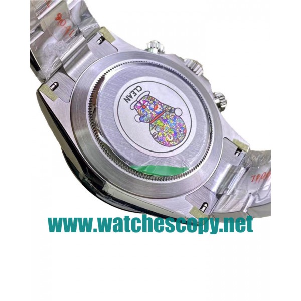 UK Swiss Made Replica Rolex Daytona 116500LN C Factory Stainless Steel Black Dial Swiss 4130 Watches For Sale