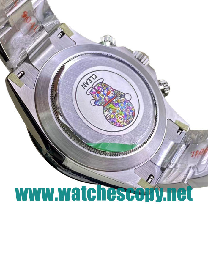 UK Swiss Made Replica Rolex Daytona 116500LN C Factory Stainless Steel Black Dial Swiss 4130 Watches For Sale