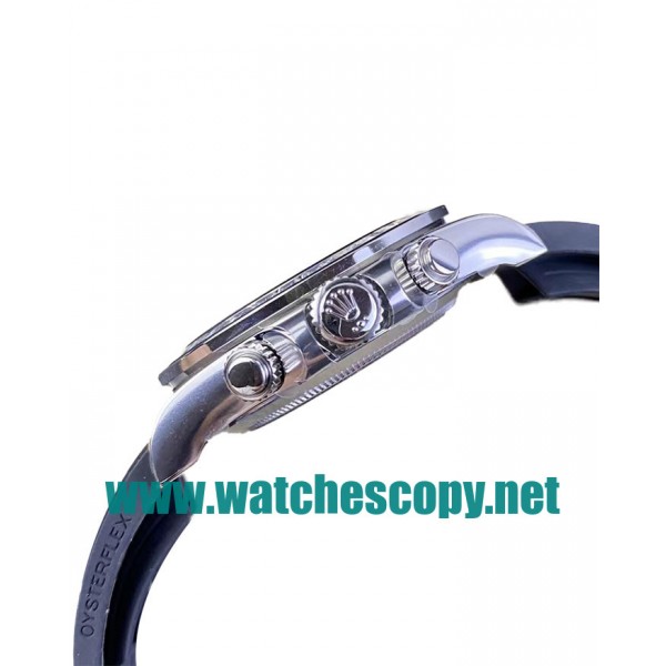 UK High Quality Replica Rolex Daytona 116519 C Factory Stainless Steel Grey Dial Swiss 4130 Watches