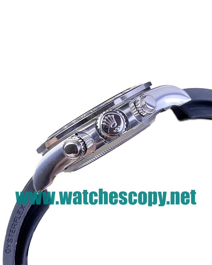 UK High Quality Replica Rolex Daytona 116519 C Factory Stainless Steel Grey Dial Swiss 4130 Watches