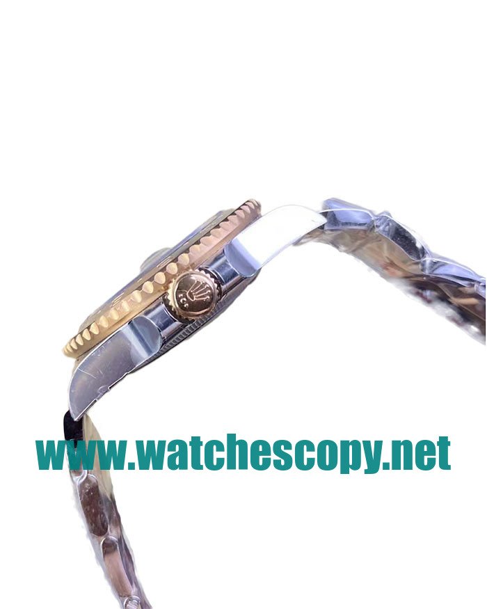 UK 1:1 Wholesale Replica Rolex GMT-Master II 126711CHNR C Factory Stainless Steel & Rose Gold Black Dial Swiss 3186 Watches