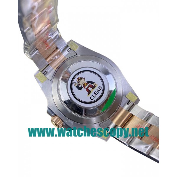 UK 1:1 Wholesale Replica Rolex GMT-Master II 126711CHNR C Factory Stainless Steel & Rose Gold Black Dial Swiss 3186 Watches