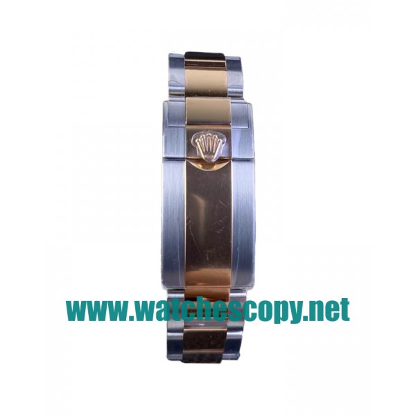 UK Online Replica Rolex Yacht-Master 126621 C Factory Stainless steel & Rose Gold Black Dial Swiss 3186 Watches For Sale