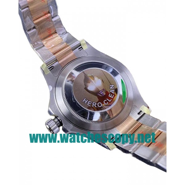 UK Online Replica Rolex Yacht-Master 126621 C Factory Stainless steel & Rose Gold Black Dial Swiss 3186 Watches For Sale