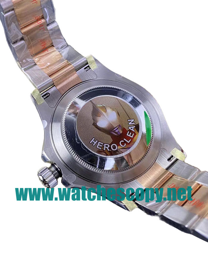 UK Online Replica Rolex Yacht-Master 126621 C Factory Stainless steel & Rose Gold Black Dial Swiss 3186 Watches For Sale