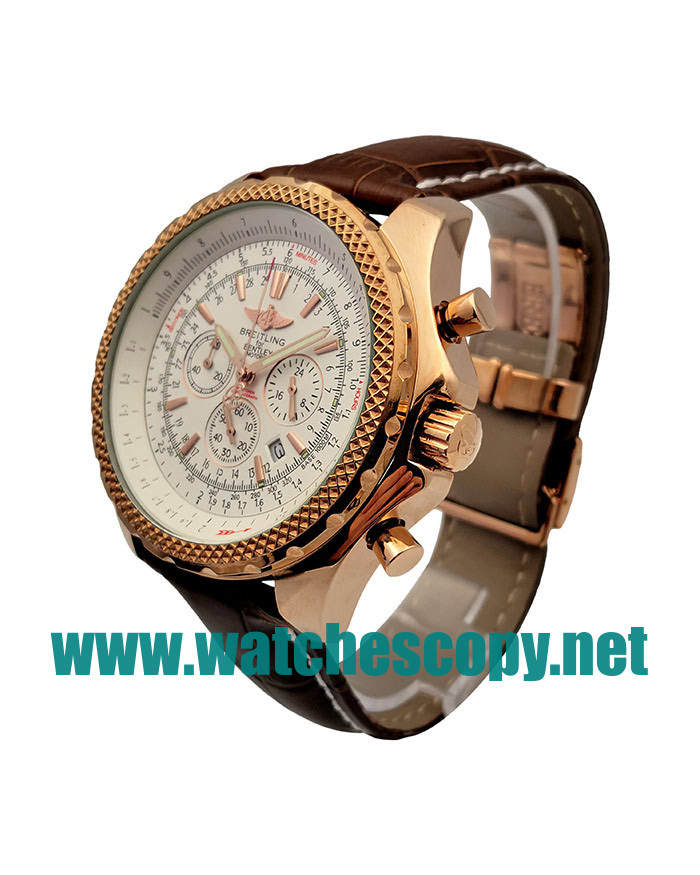 UK Top Quality Breitling Bentley Motors A25362 Replica Watches With White Dials For Men