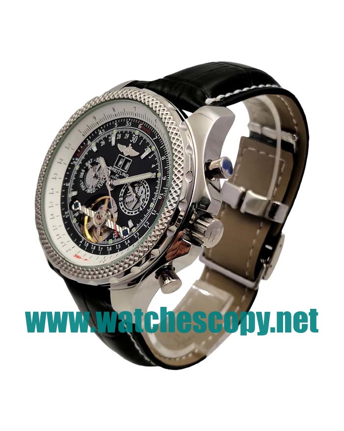 UK Best 1:1 Fake Breitling Bentley Mulliner Tourbillon With Black Dials For Men