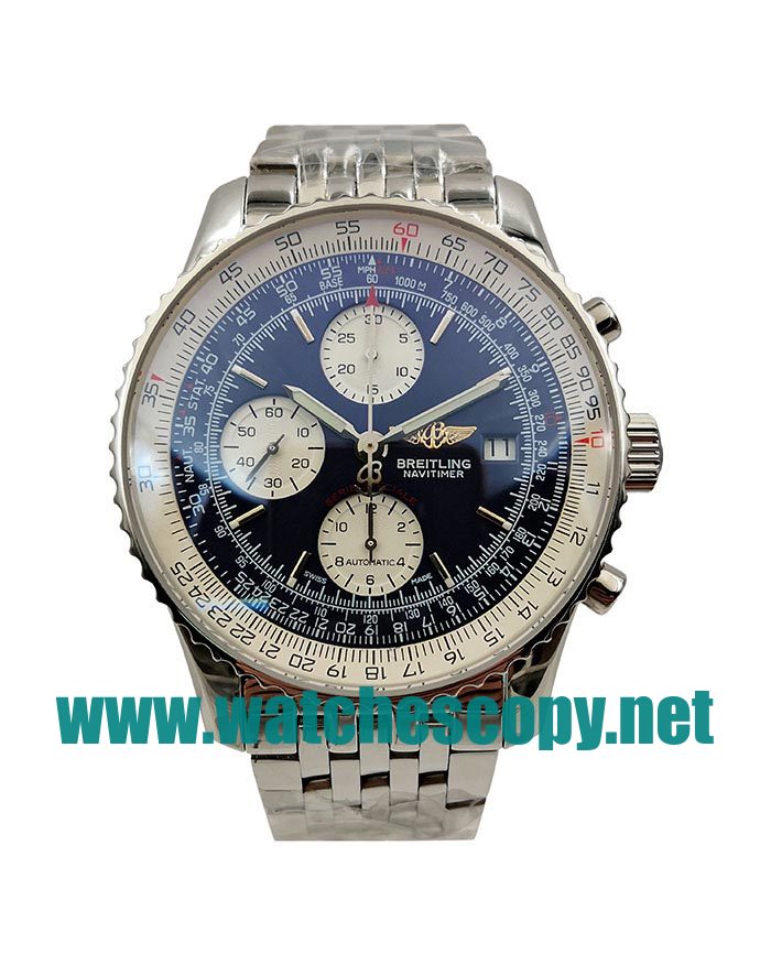 UK AAA Quality Breitling Navitimer A13324 Replica Watches With Blue Dials For Sale
