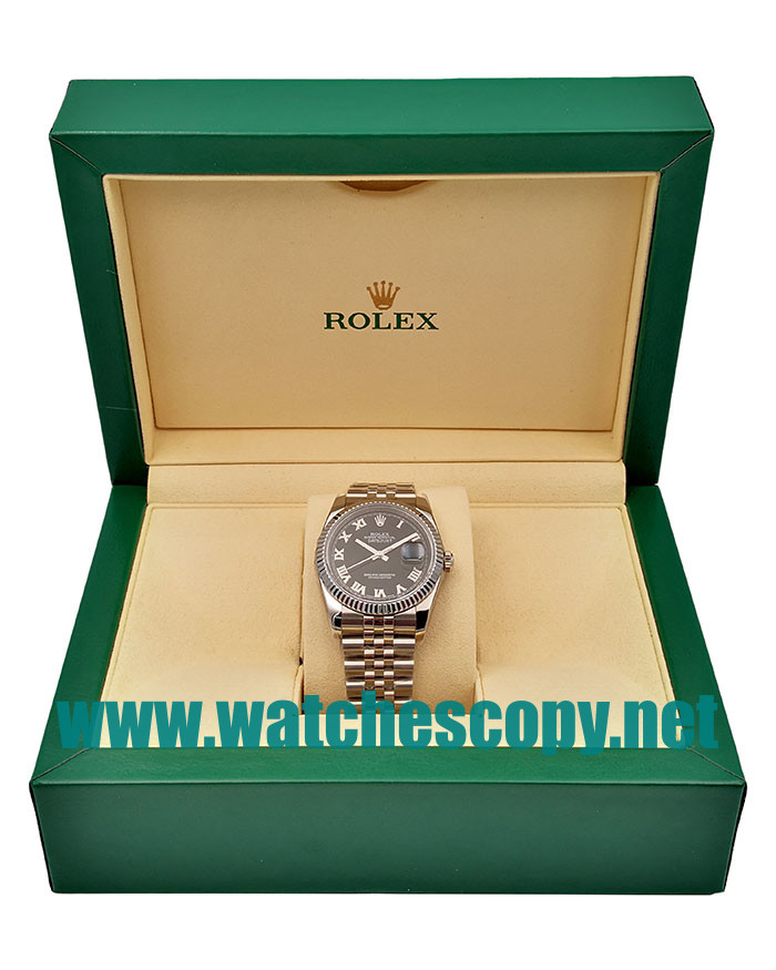 Swiss Movement Replica Rolex Datejust 116234 Watches With Steel Cases For Sale