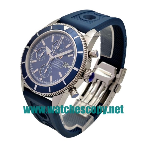 46 MM UK AAA Quality Breitling Superocean Heritage A13320 Fake Watches With Blue Dials For Sale