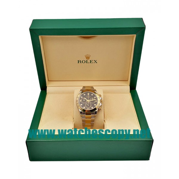 UK Perfect Replica Rolex Daytona 116503 Watches With Black Dials For Men