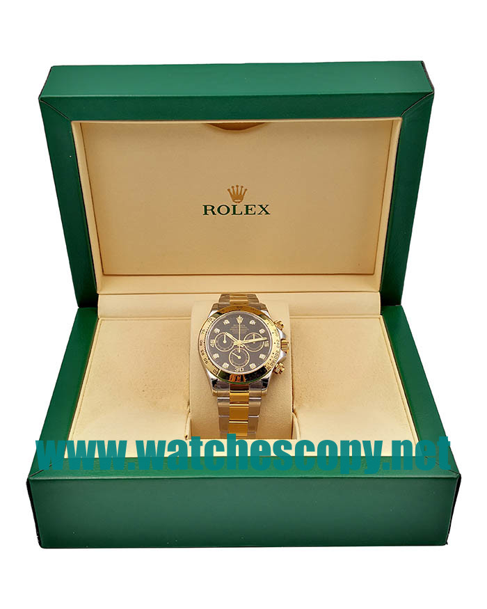 UK Perfect Replica Rolex Daytona 116503 Watches With Black Dials For Men