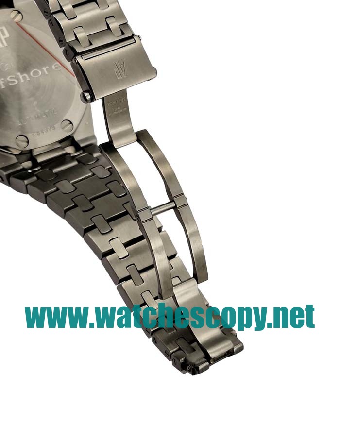 UK 42 MM Cheap Audemars Piguet Royal Oak Offshore 26170ST.OO.1000ST.08 Fake Watches With Black Dials For Sale