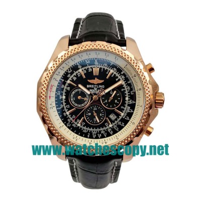 UK AAA Quality Breitling Bentley Motors A25362 Replica Watches With Black Dials For Men