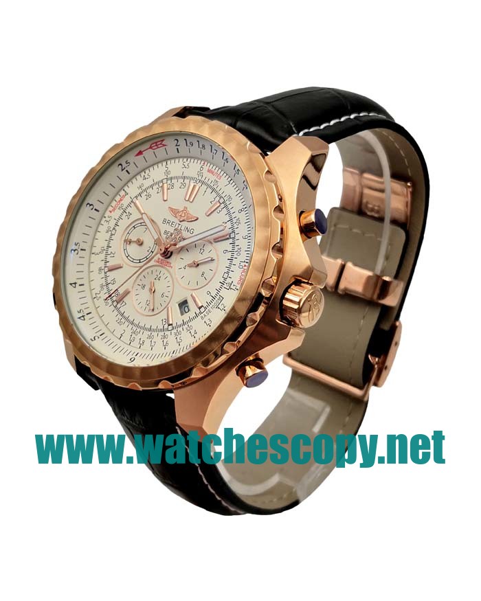 UK Best 1:1 Fake Breitling Bentley Motors A25362 With White Dials For Men