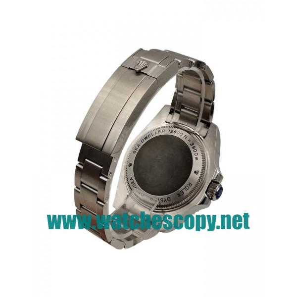 UK 44 MM Cheap Rolex Sea-Dweller Deepsea 116660 Fake Watches With Black Dials For Sale