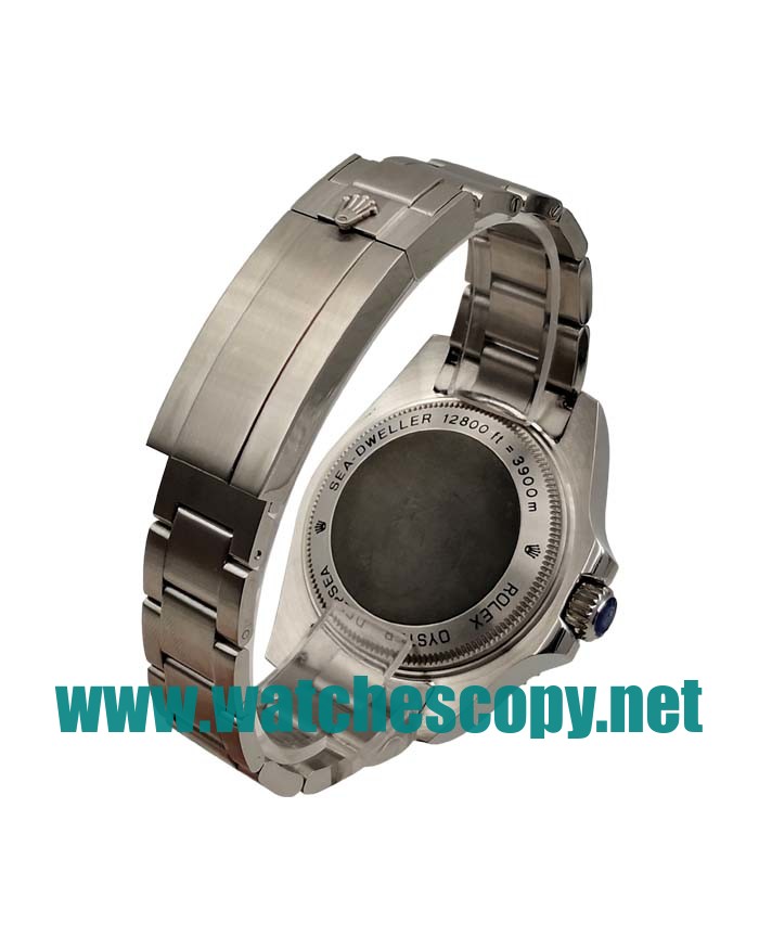 UK 44 MM Cheap Rolex Sea-Dweller Deepsea 116660 Fake Watches With Black Dials For Sale