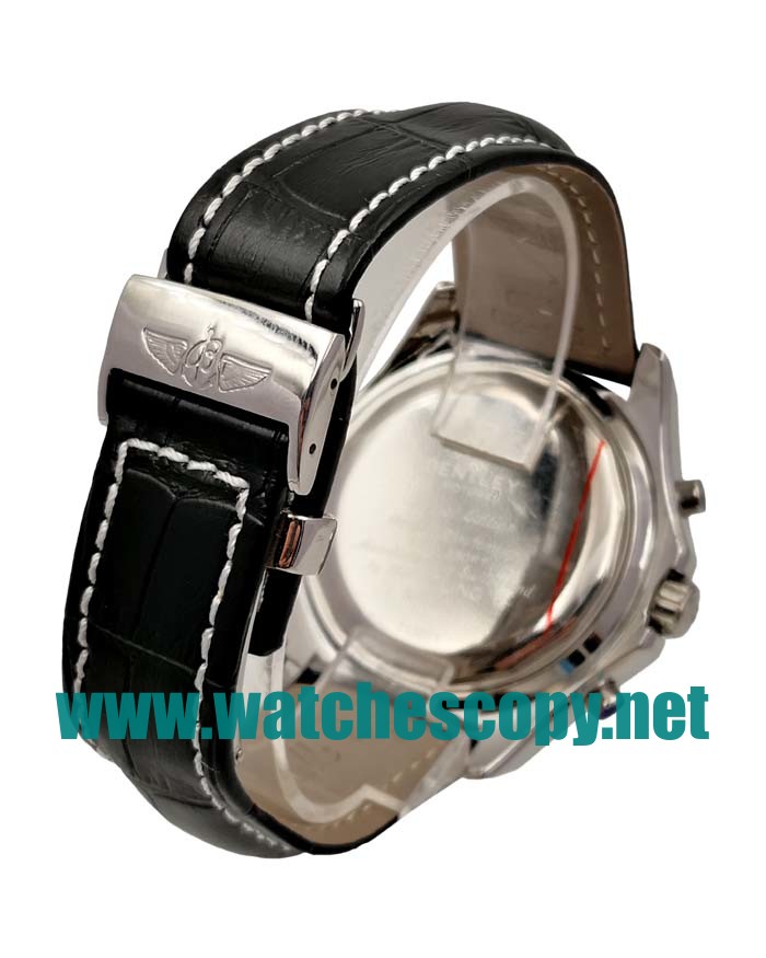 UK AAA Quality Breitling Bentley Tourbillon Replica Watches With Black Dials For Men