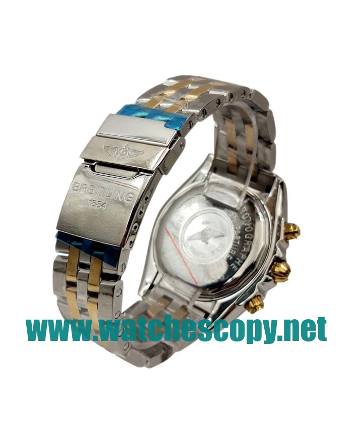 UK Swiss Made Breitling Chronomat Evolution B13356 Replica Watches With Blue Dials For Men