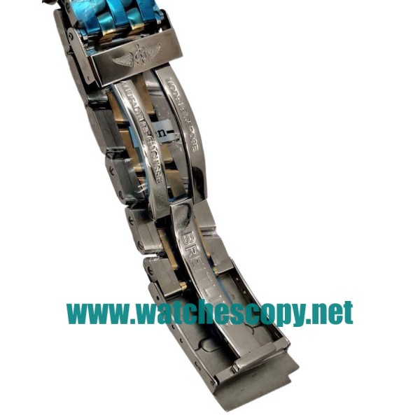 UK Swiss Made Breitling Chronomat Evolution B13356 Replica Watches With Blue Dials For Men