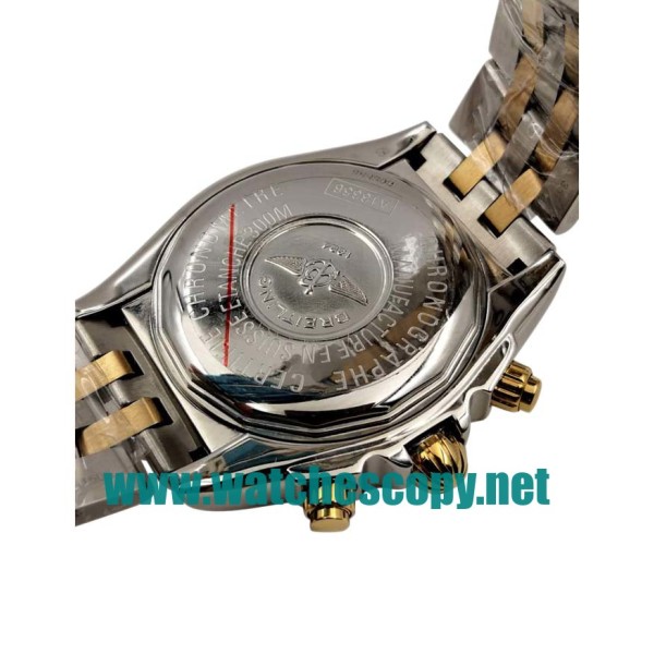 UK Swiss Made Breitling Chronomat Evolution B13356 Replica Watches With Blue Dials For Men