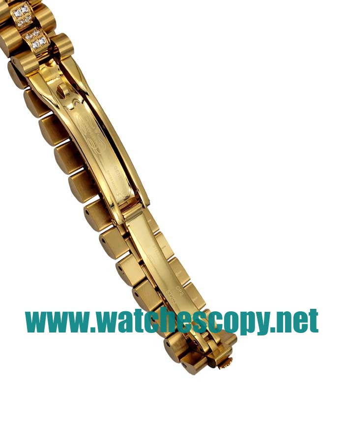 UK 26 MM Cheap Rolex Lady-Datejust 179158 Fake Watches With Diamonds Dials For Sale