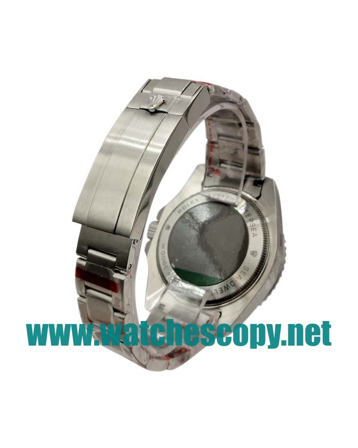 UK 44 MM Cheap Rolex Sea-Dweller Deepsea 116660 Fake Watches With Black Dials For Sale